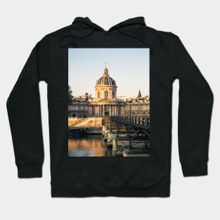 Institut de France from Pont des Arts on a Sunny Morning Hoodie